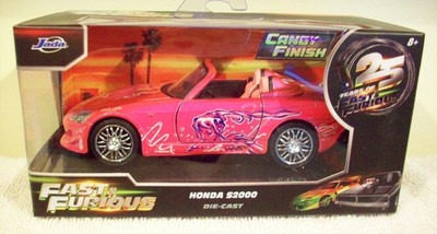 Jada Fast & Furious 25th Anniversary Suki s Honda S2000 Candy Finish 1:32