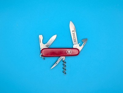 Victorinox Tourist Swiss Army Knife Multi Tool! Red! 84MM | eBay