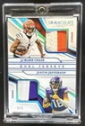 2025 Immaculate Justin Jefferson Ja'Marr Chase Platinum Dual Patch #5/5