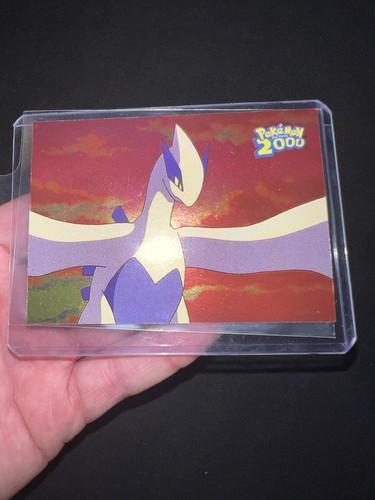 Topps Pokemon The Movie 2000 Lugia Checklist Holo Foil PACK FRESH BLUE ...