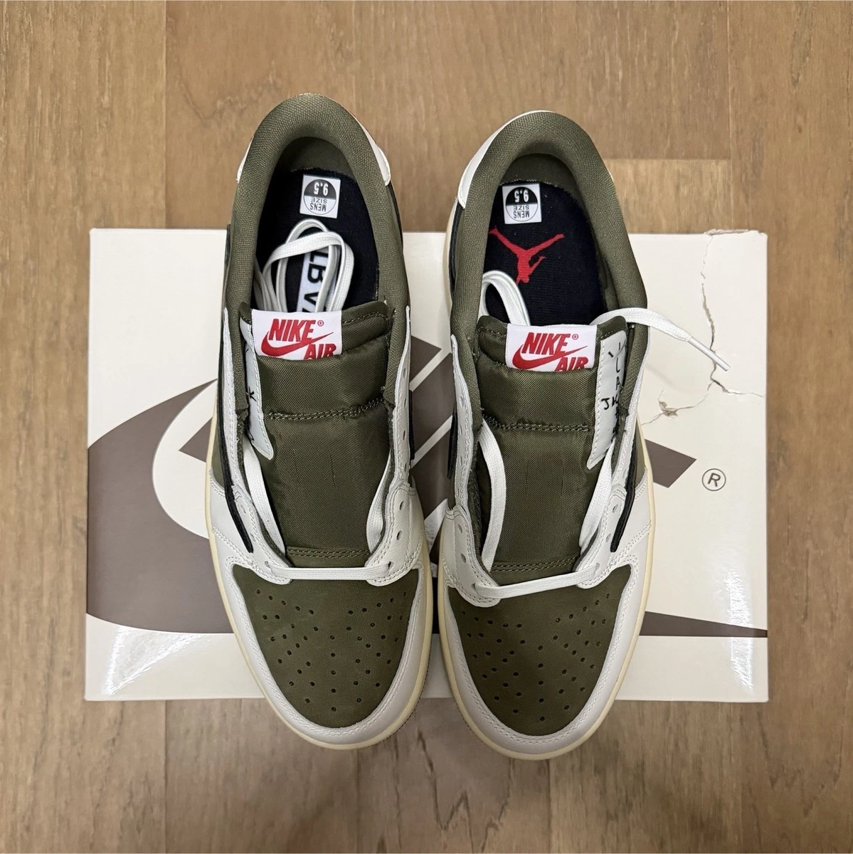 Travis Scott x Air Jordan 1 Retro OG SP Low Reverse Olive / Medium