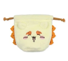 Marimocraft Chiikawa Face Drawstring Bag 2 Shisa