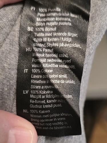 Barbour British Motorcycle T-shirt Heather Gray XL Runs Small RARE Good Cond SEE - Picture 7 of 10