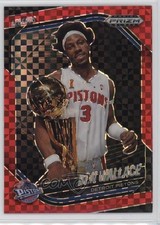2024-25 Panini Prizm Black Legends Red Power 44/75 Ben Wallace #289 HOF 06l3