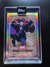 2025 Topps Marvel Minted Dracula Encased 96/100 Bronze