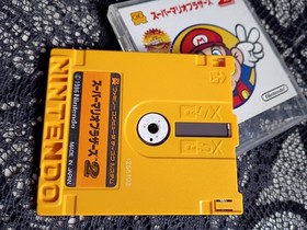 Nintendo Super Mario Bros. 2 Famicom Disk System FDS Japan 1986 w/ Manual