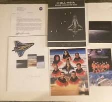 Space Shuttle STS-107 Lot - Patch - Accident investigation - Memorial Book +++