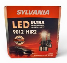 Sylvania 9012 Hir2 Led Ultra Headlight Bulbs 2 Pack Bright White Sylvania 9012 Hir2 Led Ultra Headlight Bulbs 2 Pack Bright White