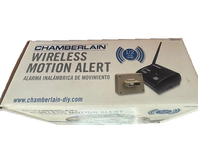 Chamberlain CWA2000 Outdoor Wireless Motion Alert Sensor 1/2 Mile Range Expand - Image 4 of 4