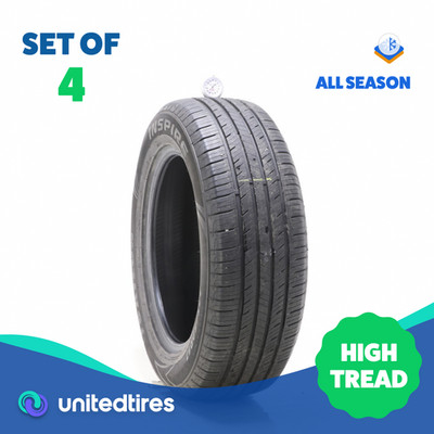 Set of (4) Used 225/60R17 Sailun Inspire 99T - 8.5-9/32