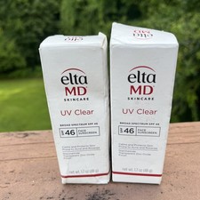 Elta MD UV Clear Broad Spectrum SPF 46 Face Sunscreen 1.7 OZ EXP 06/28 And 7/27