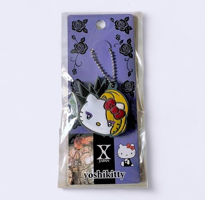 Seltene Yoshikitty Vol.2 Gummi Schlüsselhülle - Taschenanhänger / Schlüsselring versiegelt Sanrio