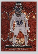 2024 Panini Mosaic Red Sparkle Prizm Geno Stone #49 1s8f