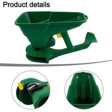 Spandiconcime portatile regolabile per copertura uniforme di fertilizzante e scioglimento ghiaccio