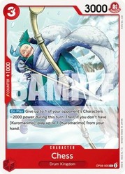 Chess OP08-005 Two Legends One Piece TCG Common