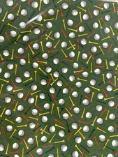 Stampin UP COUNTRY CLUB DSP 12 x 12" 12 sheets NEW, Sealed Full Pack Golf