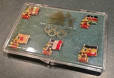 1984 OLYMPICS LOS ANGELES COCA-COLA 5 PIECE PIN SET XXIII OLYMPICS BRAND NEW