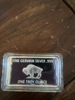 troy ounce silver.999 bar
