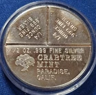 G Vintage Crabtree Mint 1 oz .999 Silver Round ~ Divisible into 1/2 + 1/4s