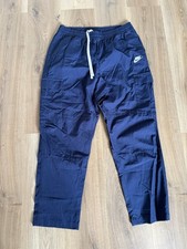 Nike Mens Tracksuit Bottoms Large Navy Blue Cargo Pants SST Utility Trousers