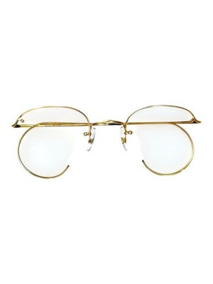 ALGHA SAVILE ROW Rimway GOLD GR 46 NEU Eyewear RXOptical FRAMES Brille NOS