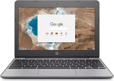 HP Chromebook 11-v033nr 11.6 in 2GB RAM 16GB SSD Intel Celeron N3060 X2 Gray