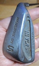 Northwestern Golf, SAGA III 1990s Sand Wedge, Reg.0411 431 Stainless, Good Cond.