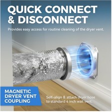 Magnetic Dryer Vent Connector Kit - Easy Install