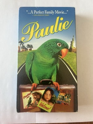 DreamWorks Home Entertainment Paulie VHS 1998 PG NTSC Former Rental
