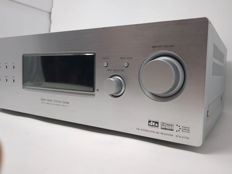 Sony STR-K700 5.1 Digital Audio Control Center Vintage Stereo Receiver Silver - Image 4 of 4