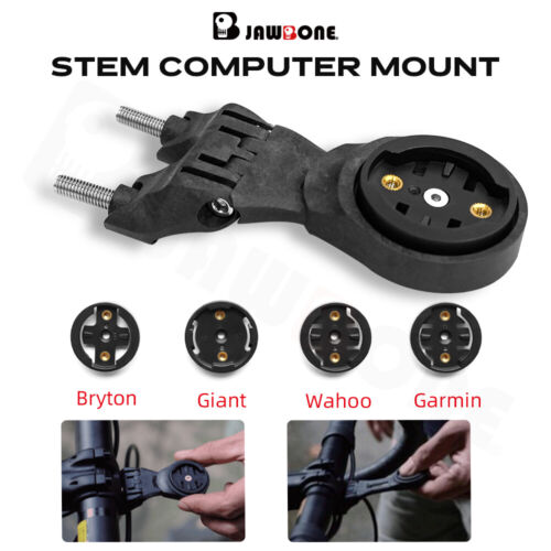 Bike Handlebar Mount Computer Base for Garmin Wahoo Giant GoPro with Light Mount - Picture 4 of 12