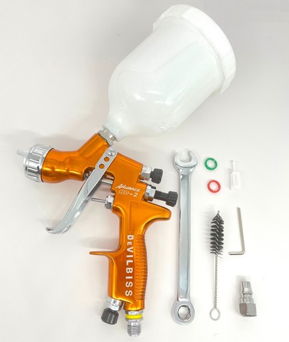 DeVILBISS HD-2 HVLP Spray Gun Gravity Feed Paint Gun For All Auto Paint 1.3mm - Picture 2 of 8