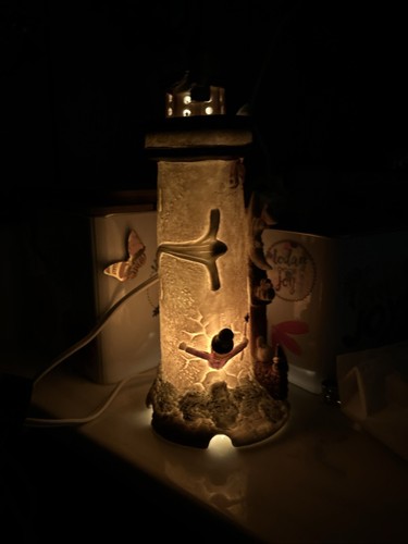 Halloween Lighted Rowdy Rogues Gallery House Spook Lighthouse Village - Picture 5 of 6