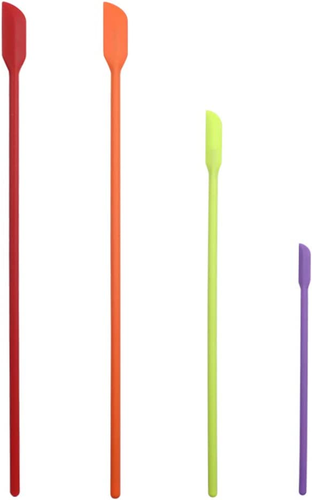 Mini Spatula Silicone Small for Makeup Spatula- Thin Jar Spatula ,For Thin Jar/K - Picture 9 of 12