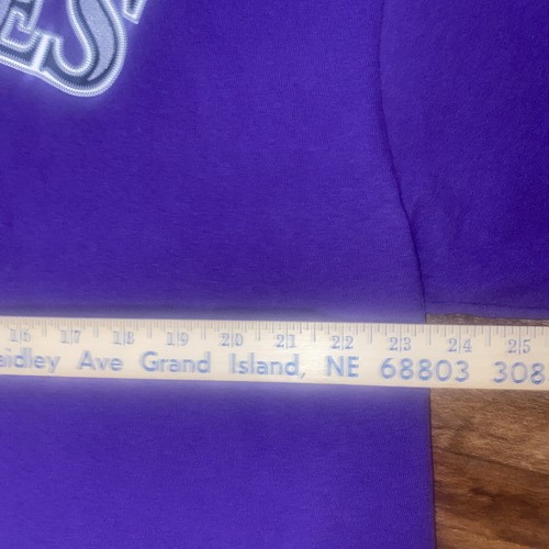 MAJESTIC COLORADO ROCKIES CARLOS GONZALES 5 JERSEY purple T-SHIRT MLB MEN'S 2XL - Picture 10 of 11