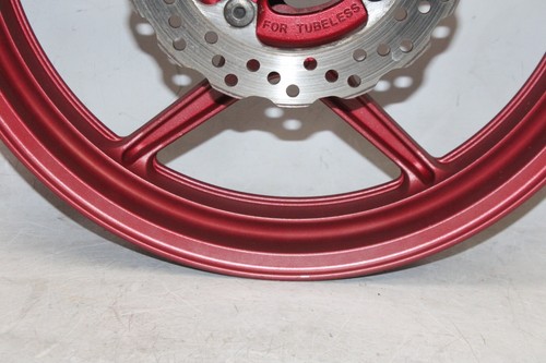 06-08 KAWASAKI NINJA 650R EX650A OEM REAR BACK WHEEL RIM - Picture 5 of 19