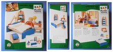 Mobili in legno Plan Toys cameretta bambini letto libreria casa casetta bambole