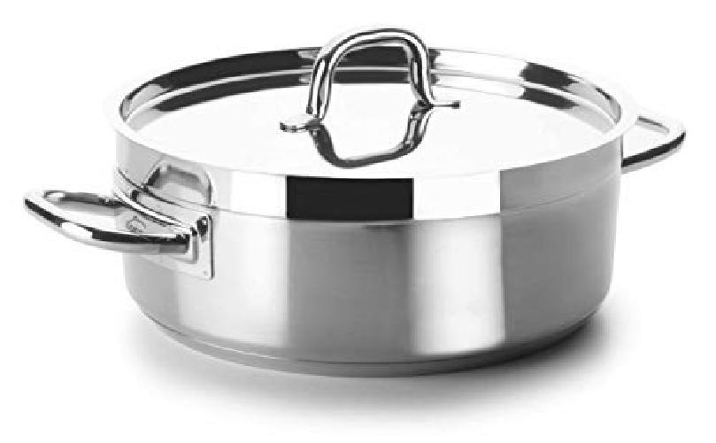 Lacor 54050s  Casseruola senza coperchio D.50 cm Chef-Luxe