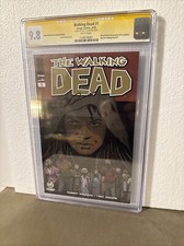 The Walking Dead #1 CGC SS Graded 9.8 Wizard World Sacramento Edition Rivera Sig