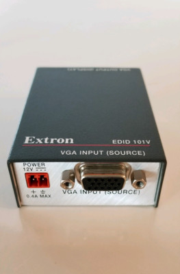 Extron Electronics   EDID Emulator 101V #60-991-01 VGA Input Output