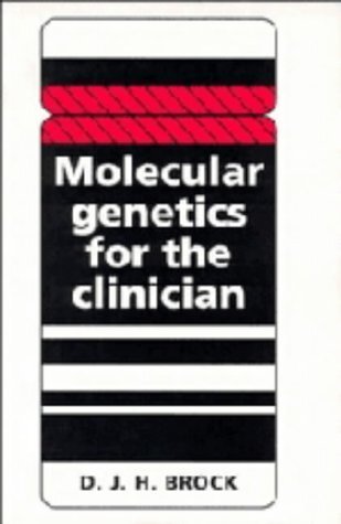 Molecular Genetics for the Clinician, Brock, D. J. H., Good Condition, ISBN 0521 - Picture 1 of 1