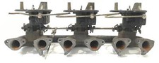 Used Solex Carburetor Tri Power Volvo Penta Aq170 70795 With Manifold 831121 Used Solex Carburetor Tri Power Volvo Penta Aq170 70795 With Manifold 831121
