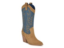 Woman&#039;s Boots Nine West Keeks Cowboy Boot