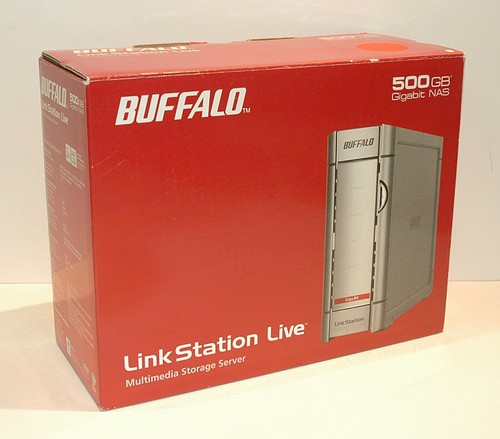 Working Buffalo LinkStation HS-DH500GL Gigabit NAS - Boxed with all Accessories - Picture 5 of 8