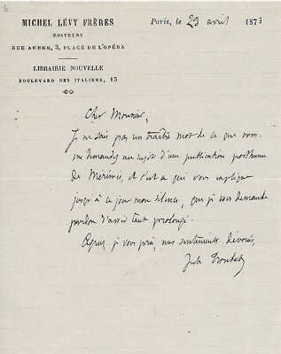 TROUBAT (Jules Simon), französischer Literat, (1836-1914)