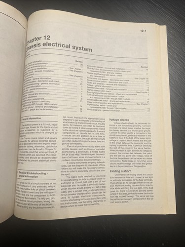 1987-1996 Dodge Dakota Pickups 2WD 4WD - Haynes Repair Service Manual 30020 - Picture 23 of 24