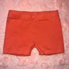 Girls Size 4/5 Member  s Mark Pink Stretch Athletic Cartwheel Play Shorts