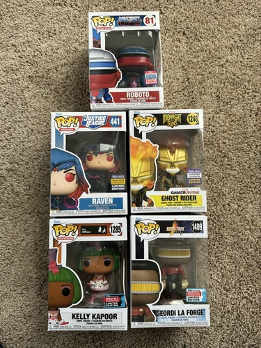 Funko Pop Limited Edition Lot of 5