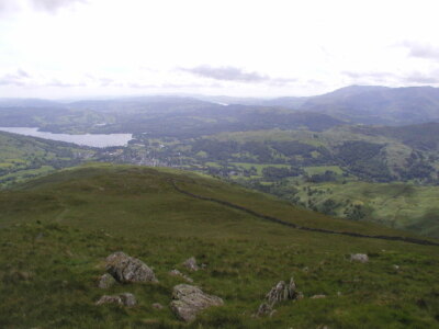 Photo 6x4 Just south of Snarker Pike Rydal  c2004