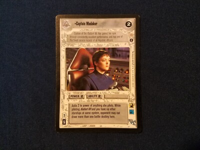 Star Wars CCG Coruscant Captain Madakor